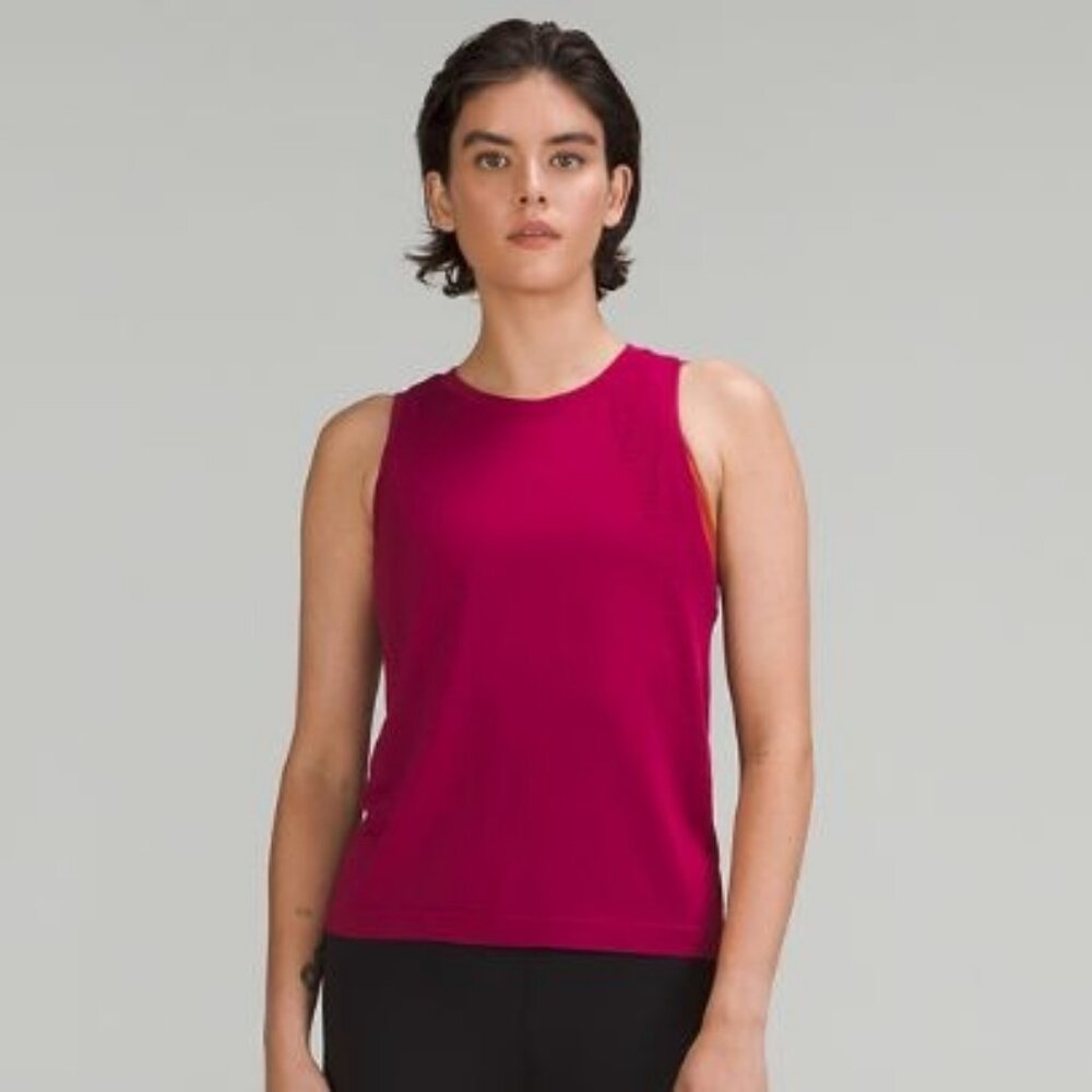 Lululemon Women's Train to Be Tank Top - Pink